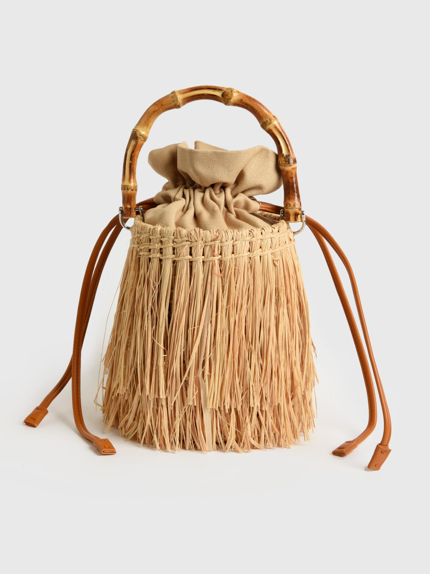 Simon Miller Tiki Fringe Bag - Saint Bernard