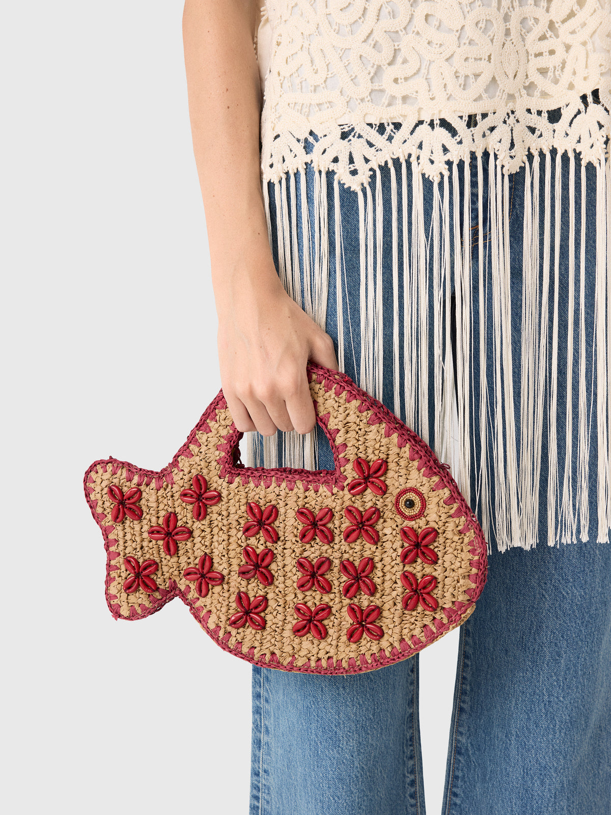 Simon Miller Puka Fish Bag - Saint Bernard