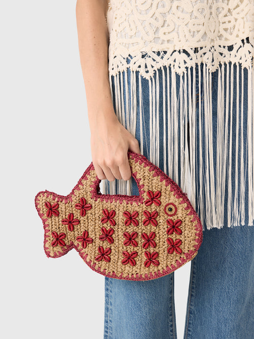 Simon Miller Puka Fish Bag - Saint Bernard