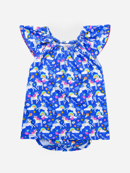 Lucky Jade Baby Girls' Unicorn Dress