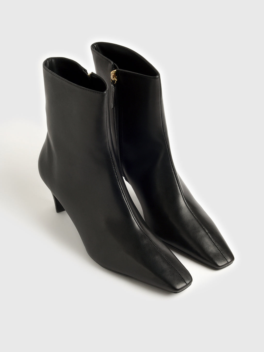 Schutz Women's Dellia Leather Bootie - Saint Bernard