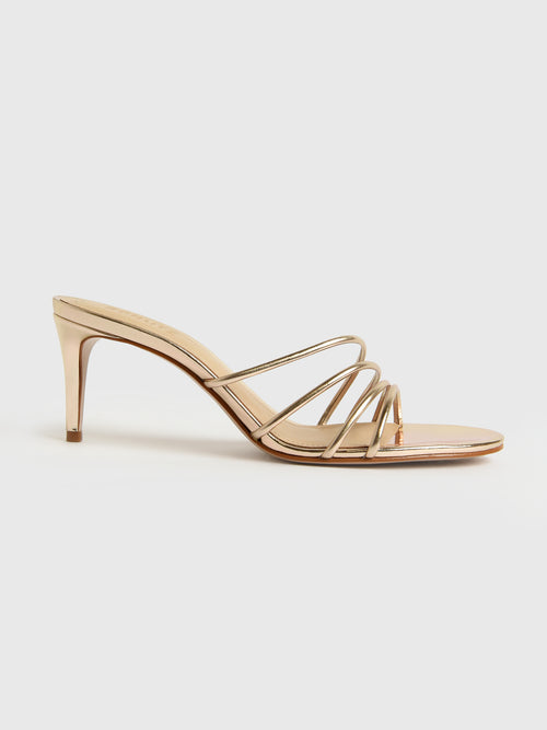 Schutz Women's Inez Mule Leather Sandal