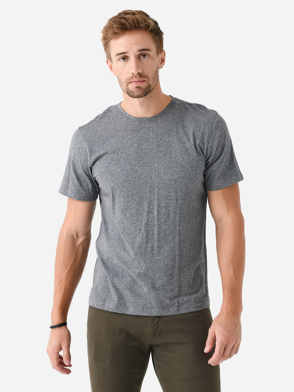 Orchard + Broome Men's Broome Heather Cotton Tee - Saint Bernard