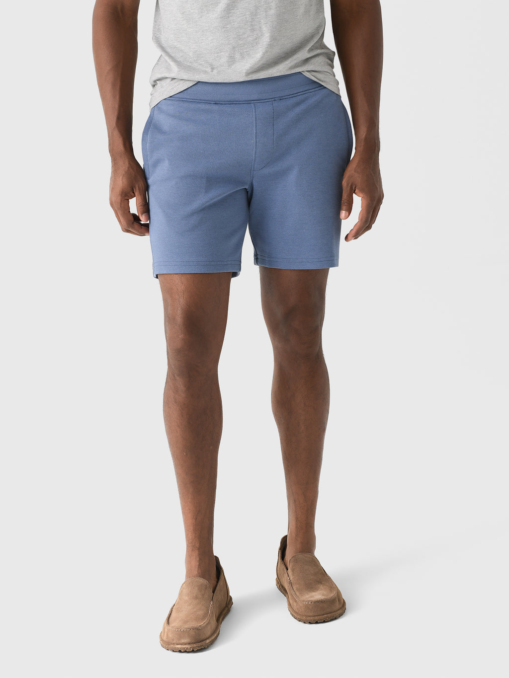 Orchard + Broome Men's Monroe Double Face Piqué Short - Saint Bernard