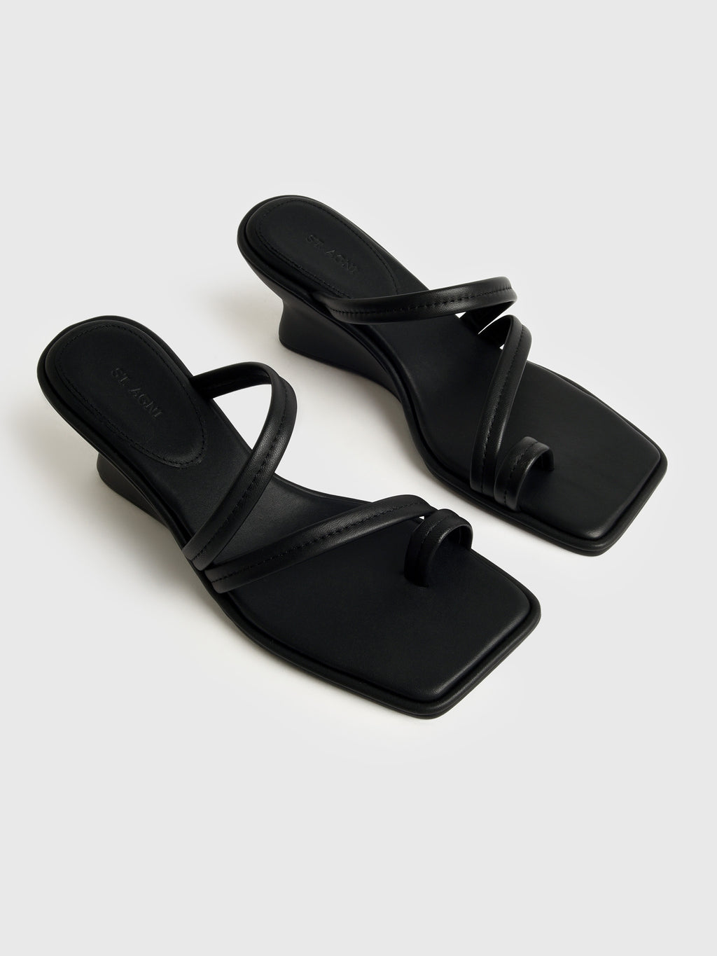 St. Agni Women's Soft Strap Contour Wedge - Saint Bernard