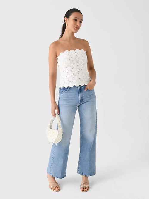 St. Agni Women's Doily Top