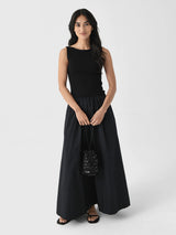 St. Agni Women's Bateau Cut Out Dress - Saint Bernard