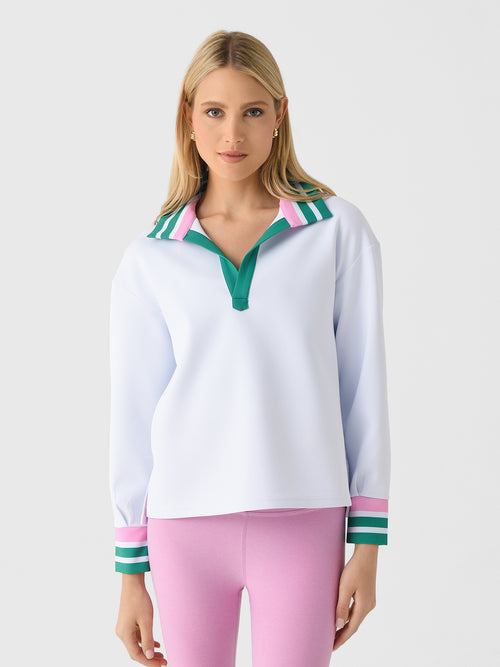Addison Bay Women's Easy Rugby Sweatshirt
