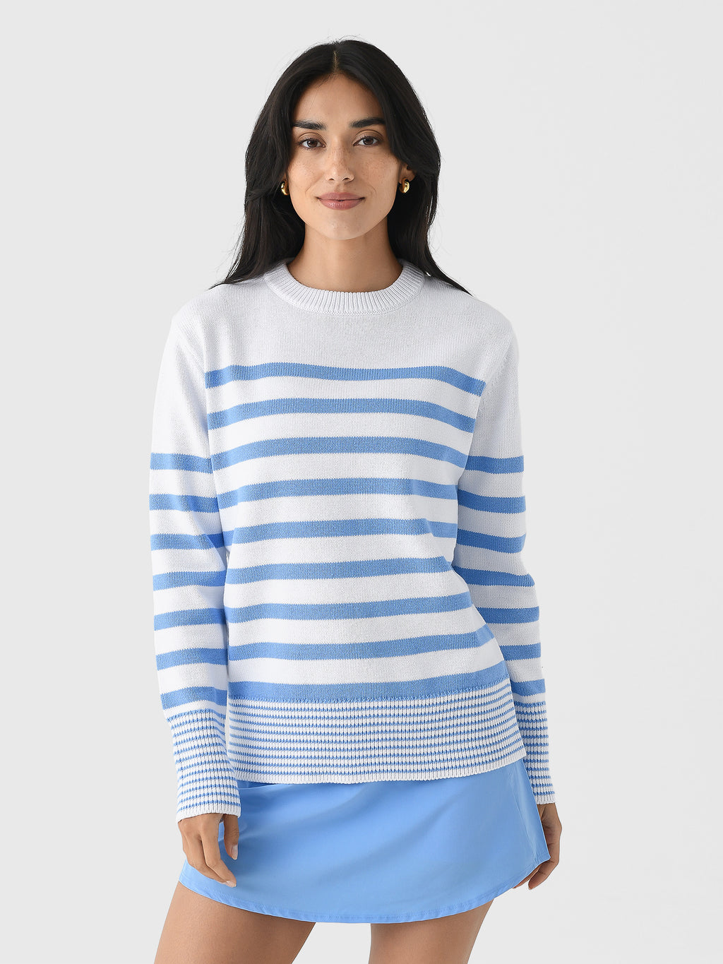 Addison Bay Women's Coastal Crewneck Sweater - Saint Bernard