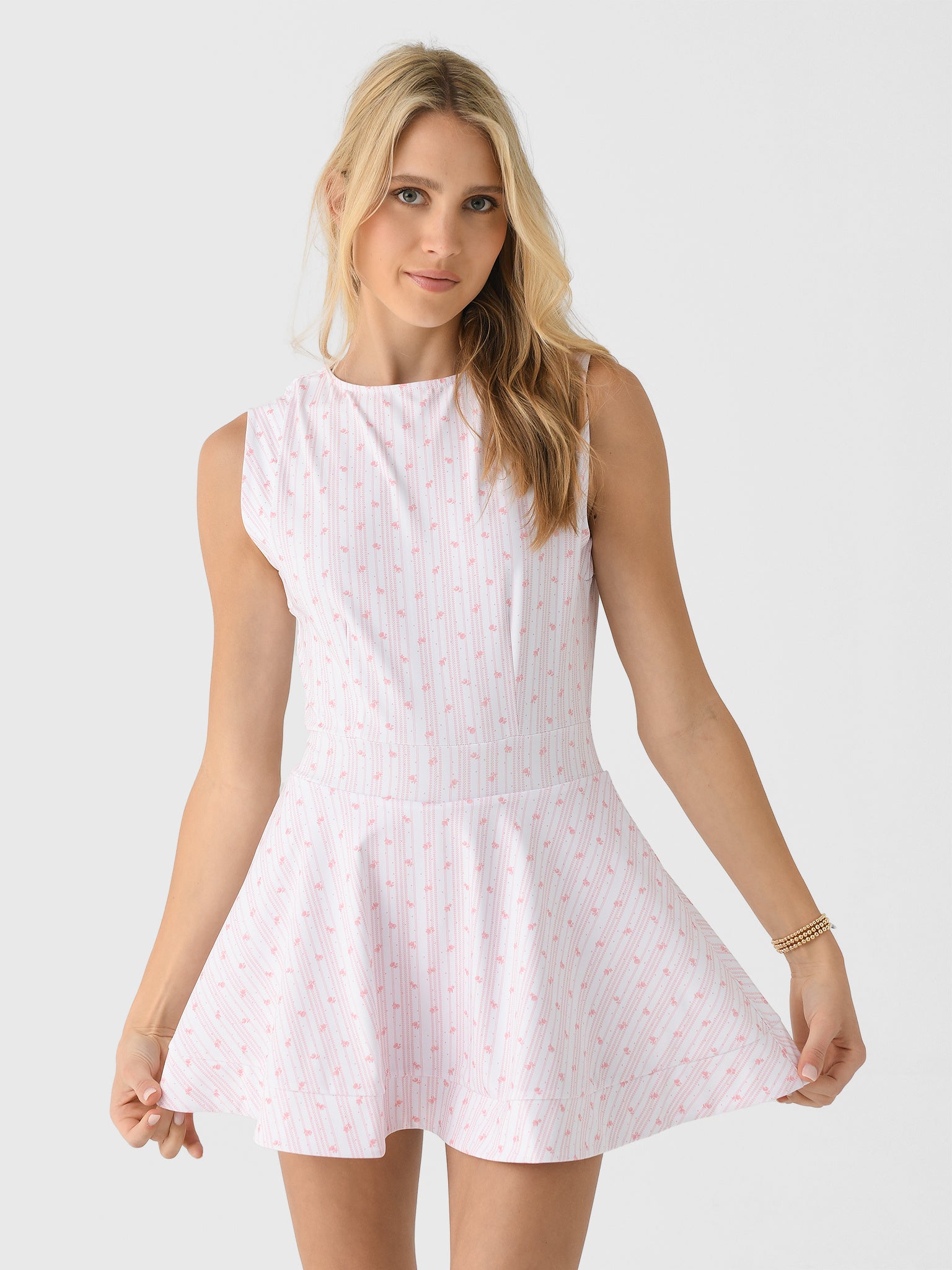 Byrdie Women's Sleeveless Montauk Mini Dress - Saint Bernard