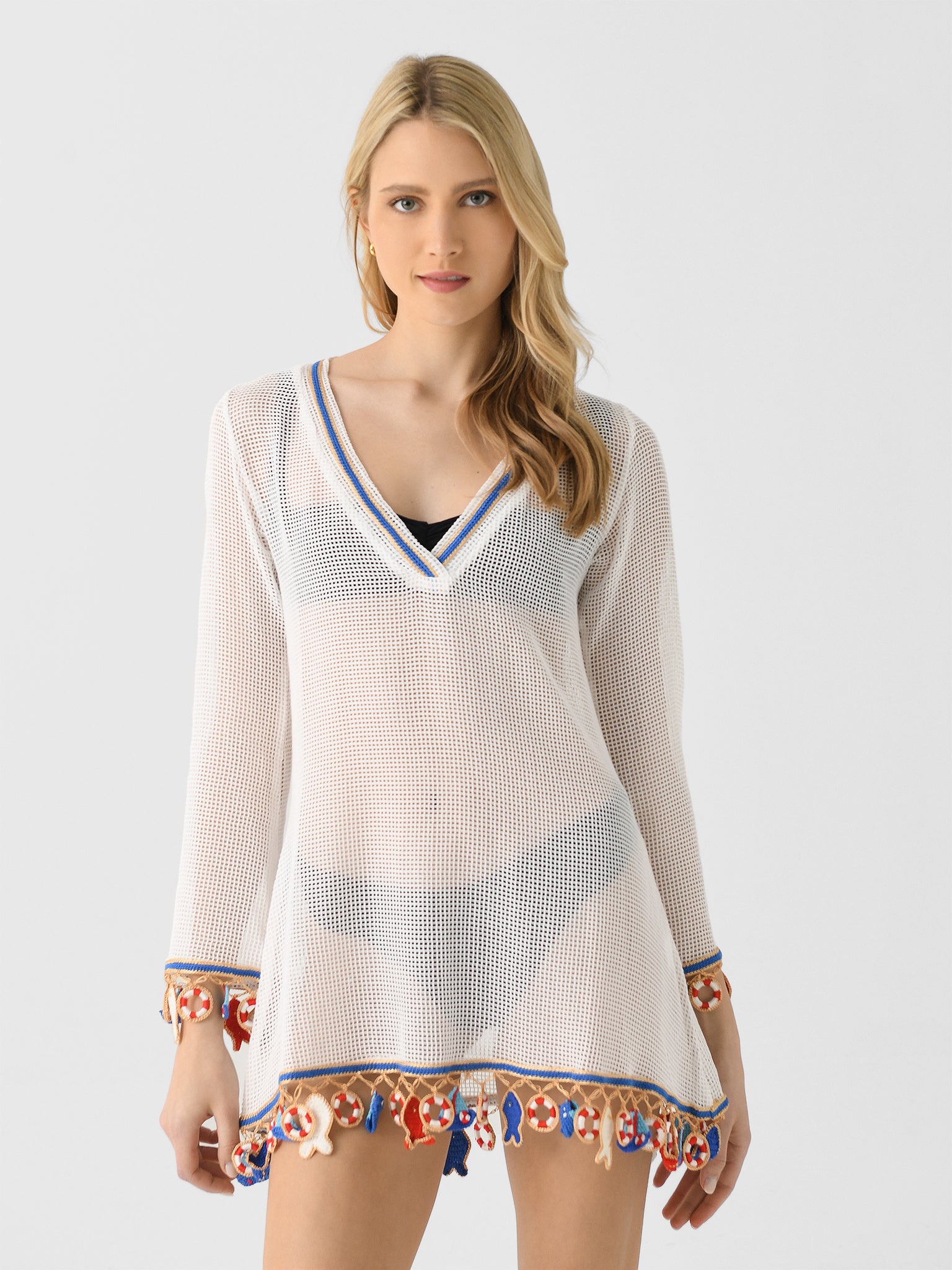 My Beachy Side Women's Poisson Tunic - Saint Bernard