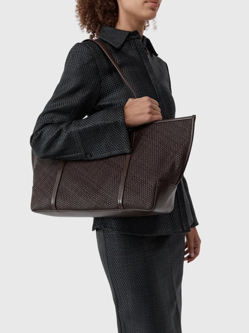 St. Agni Woven Bateau Tote