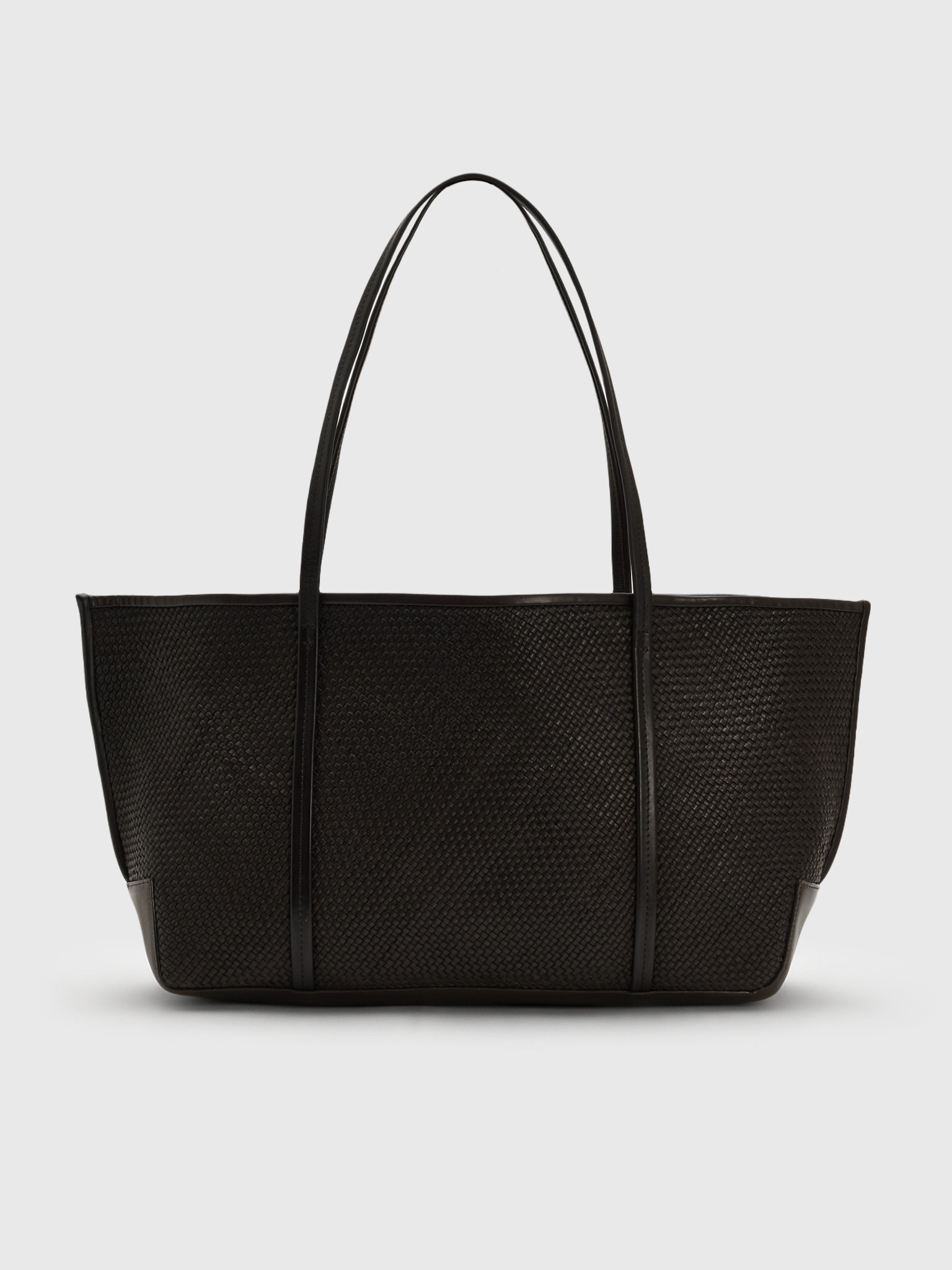 St. Agni Woven Bateau Tote - Saint Bernard