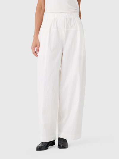 St. Agni Women's Relaxed Pleat Pant - Saint Bernard