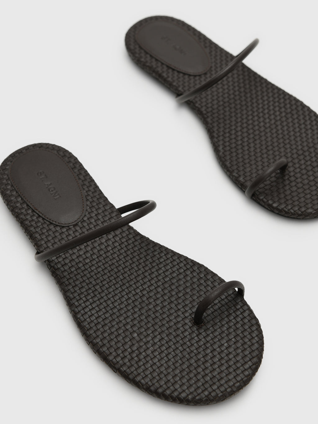 St. Agni Women's Woven Minimal Slide Sandal - Saint Bernard