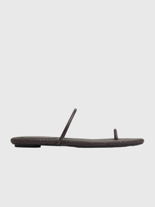 St. Agni Women's Woven Minimal Slide Sandal