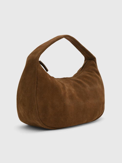 St. Agni Suede Large Bon Bon Bag