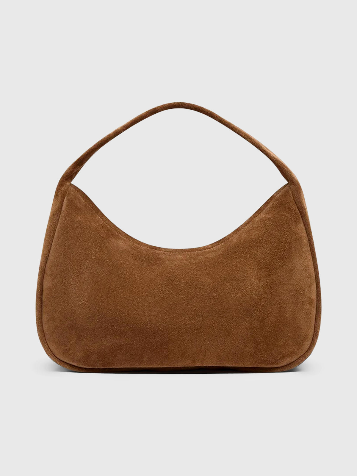 St. Agni Suede Large Bon Bon Bag - Saint Bernard