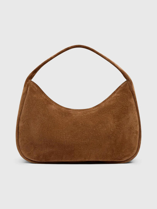 St. Agni Suede Large Bon Bon Bag - Saint Bernard