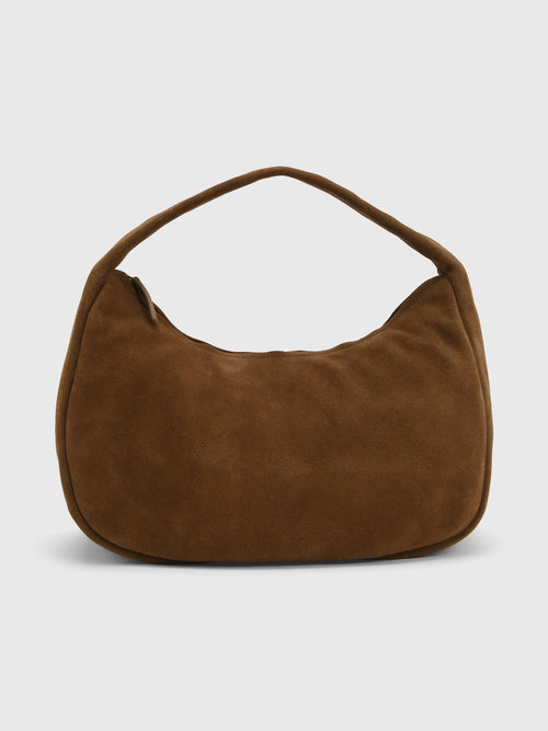 St. Agni Suede Large Bon Bon Bag