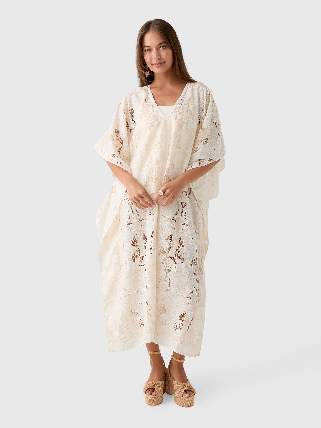 Loretta Caponi Women's Atrani Dress - Saint Bernard