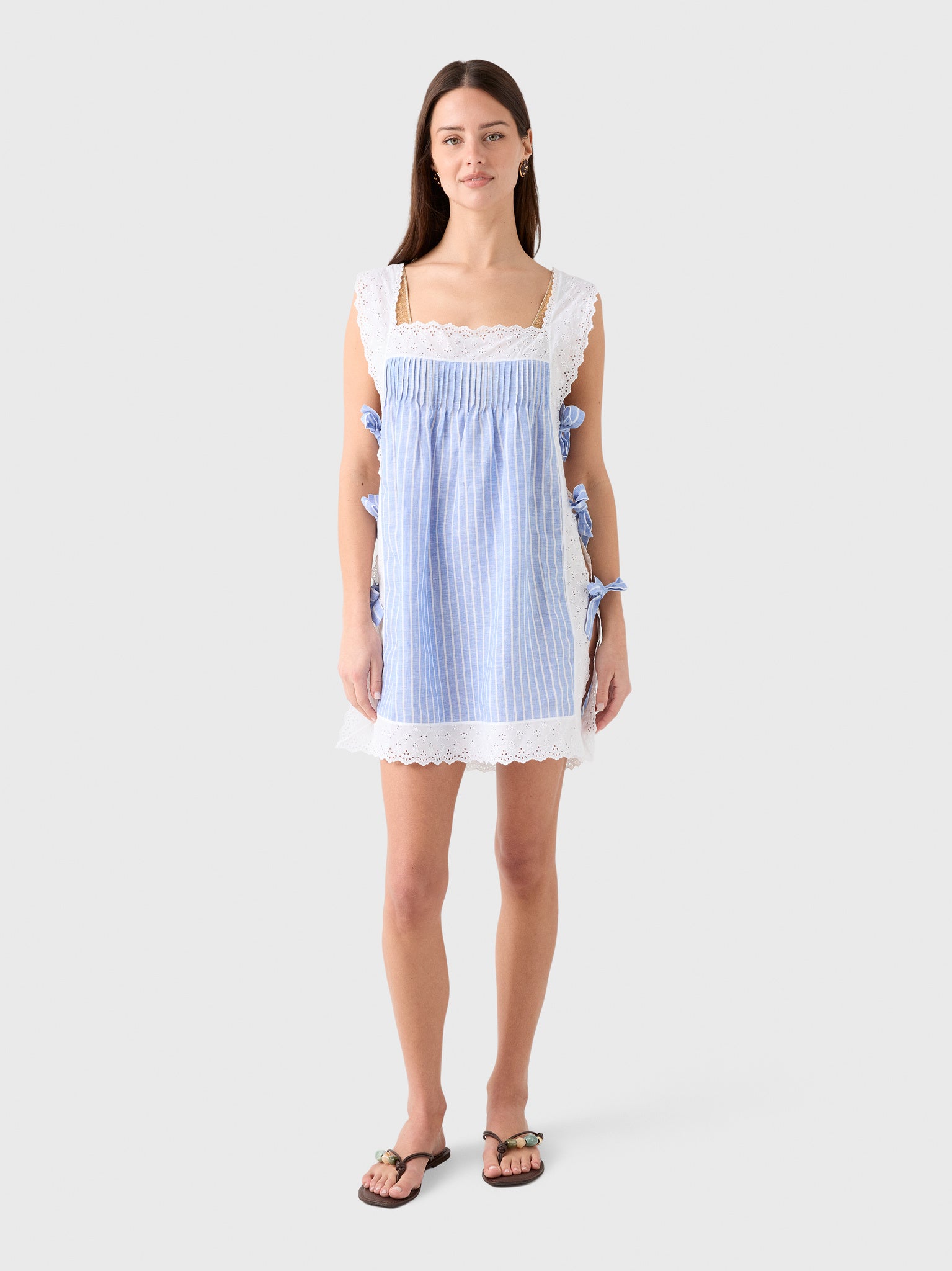 Loretta Caponi Women's Fiocchini Short Dress - Saint Bernard