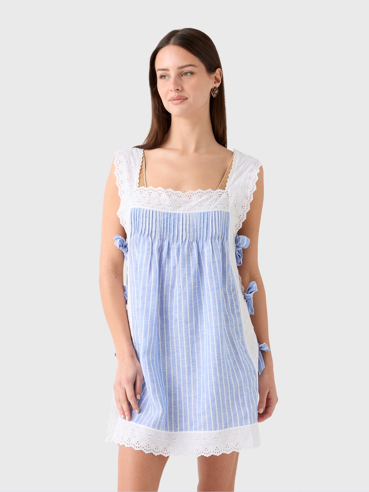 Loretta Caponi Women's Fiocchini Short Dress - Saint Bernard