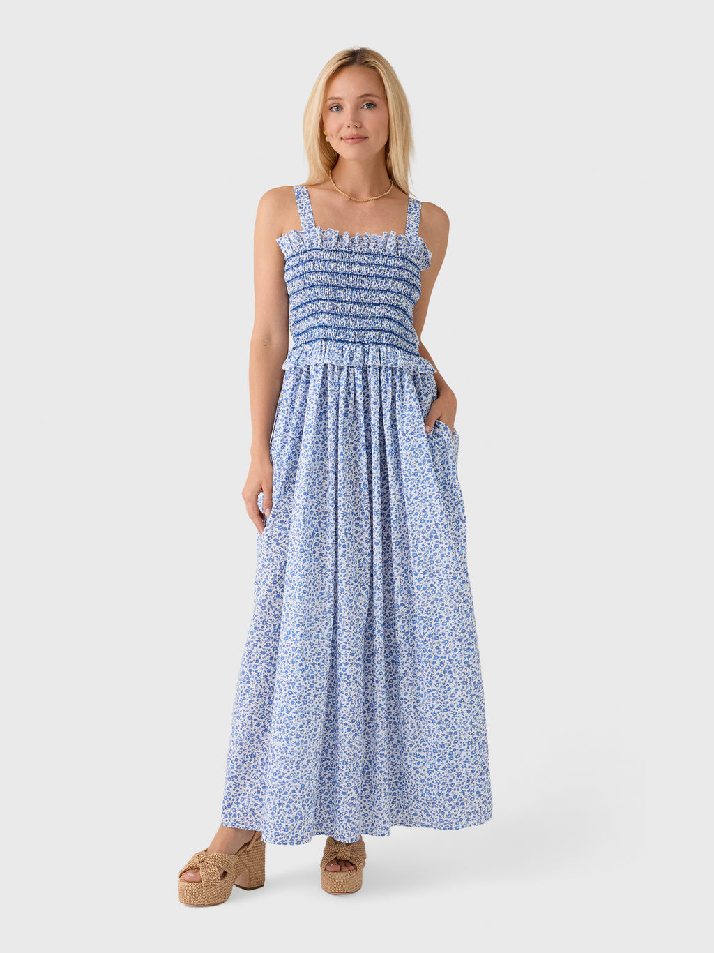 Loretta Caponi Women's Ombretta Dress - Saint Bernard