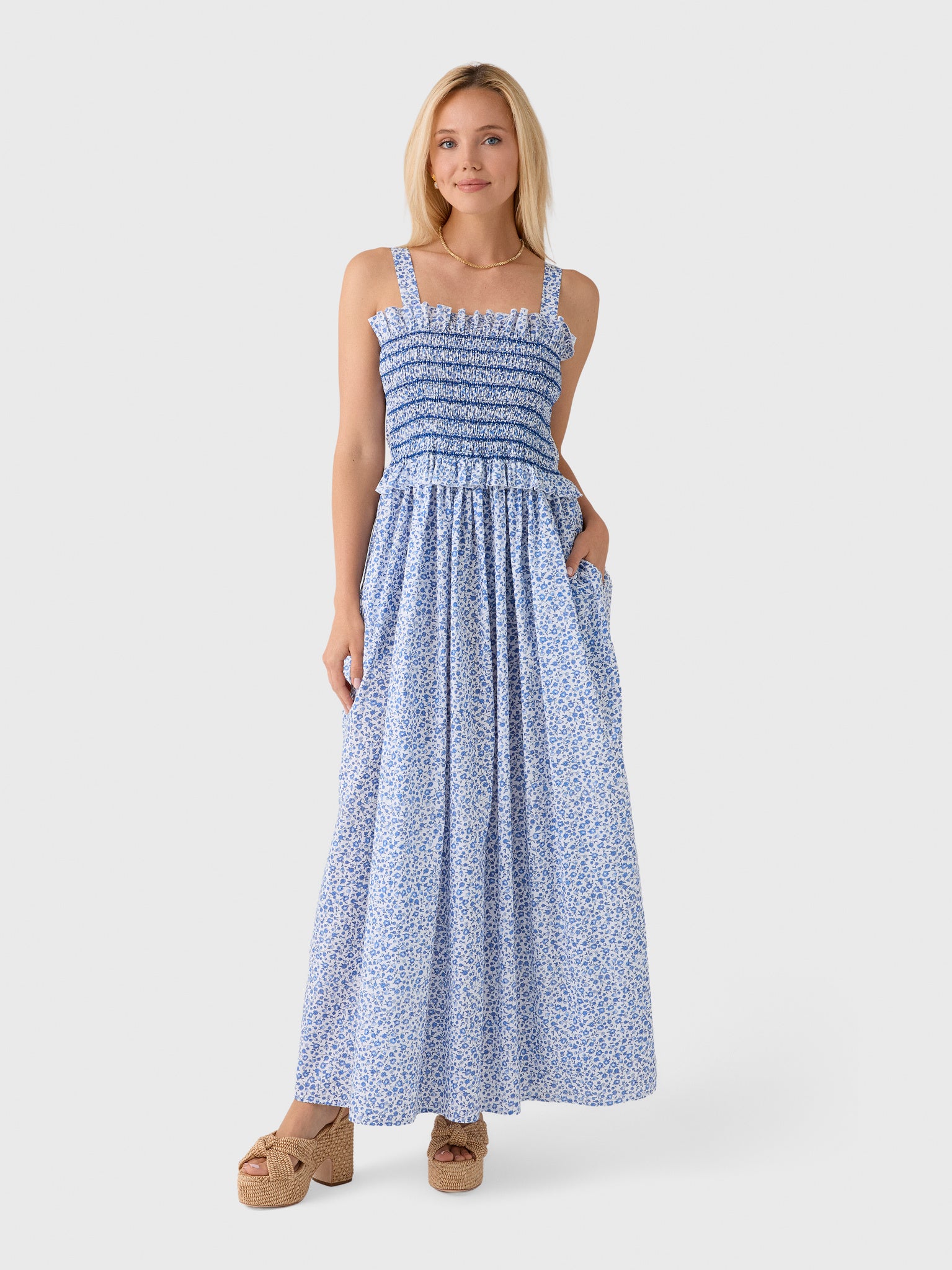 Loretta Caponi Women's Ombretta Dress - Saint Bernard