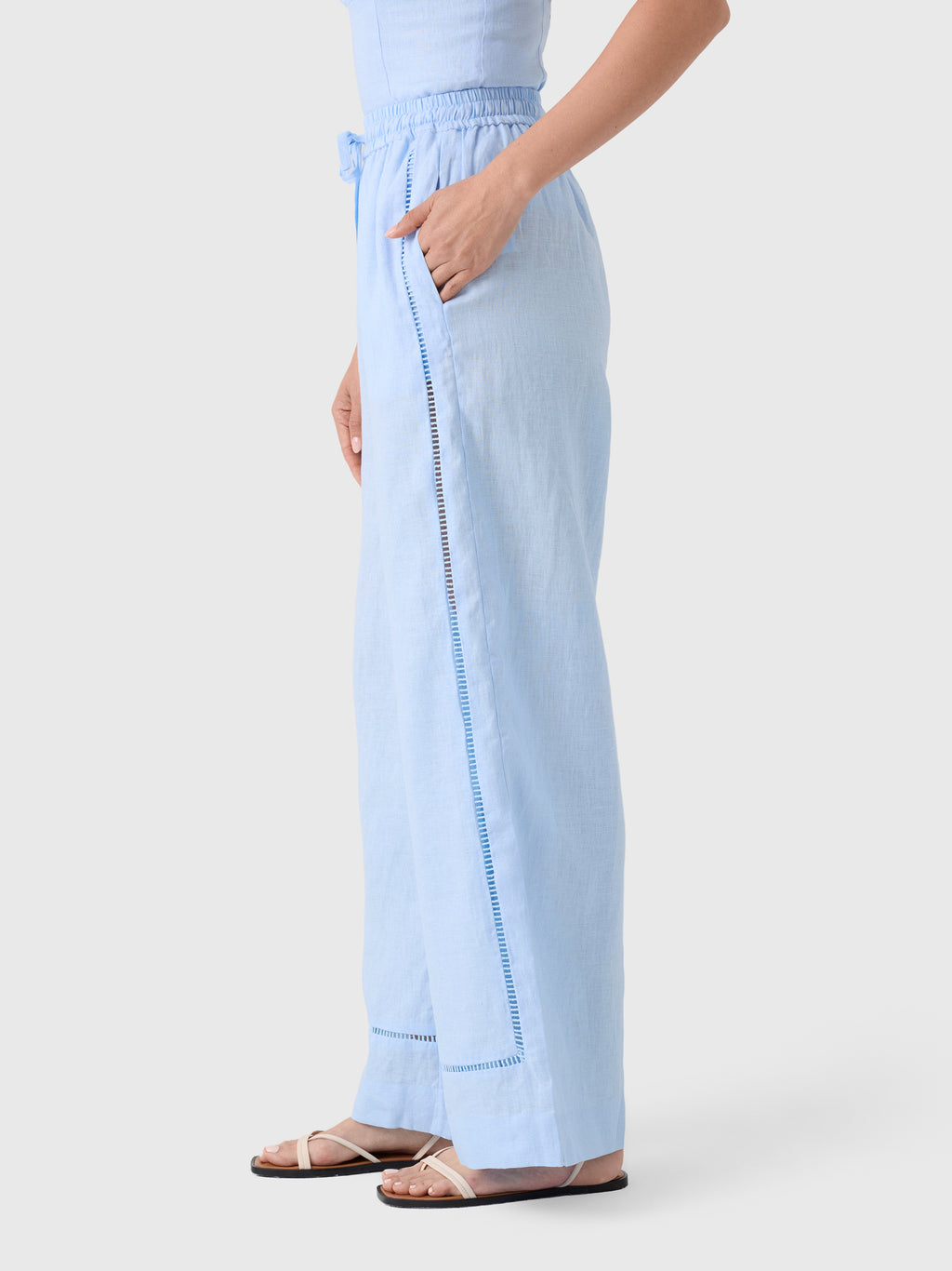 Nicholas Women's Erica Wide Leg Pant - Saint Bernard