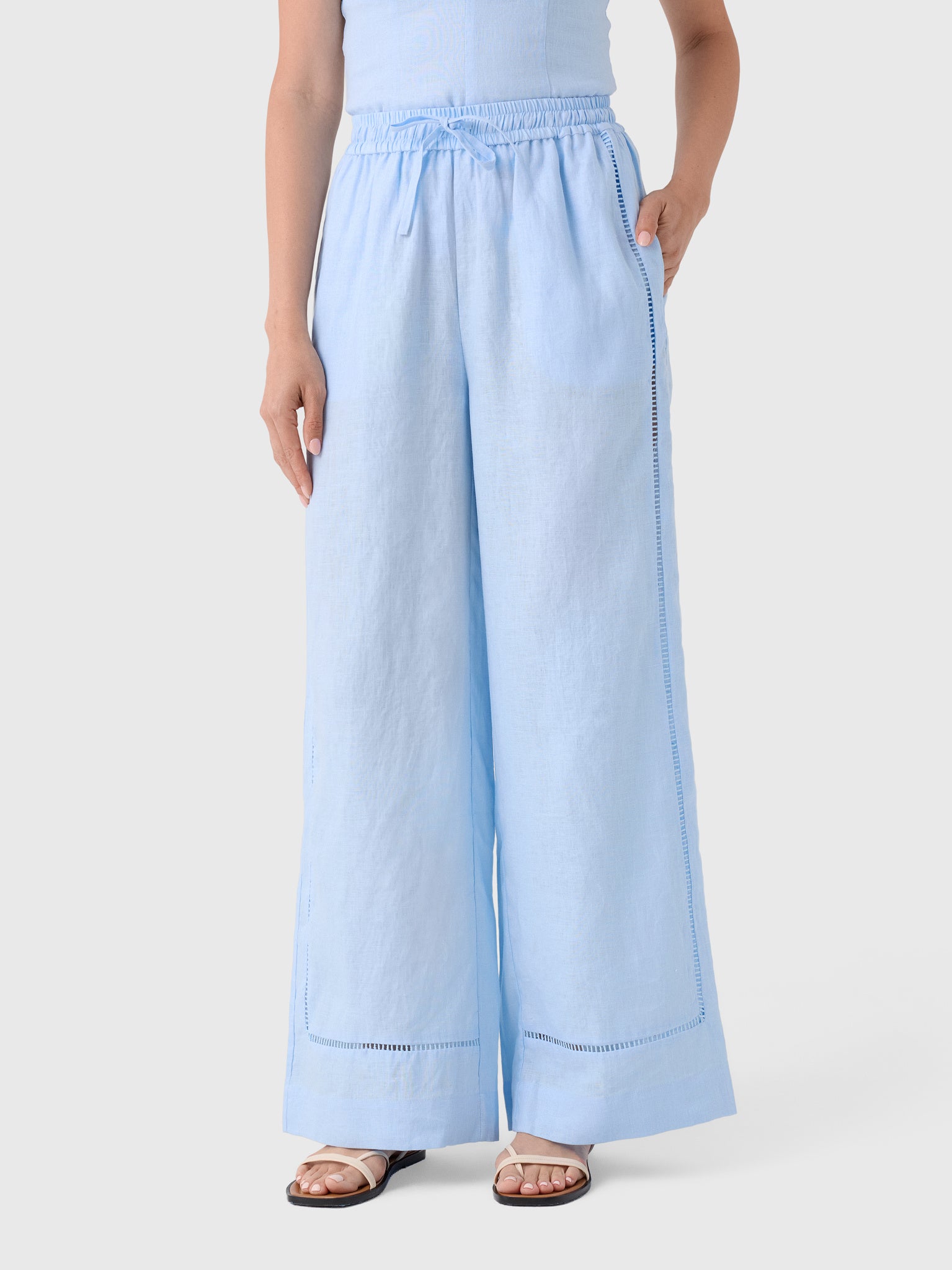 Nicholas Women's Erica Wide Leg Pant - Saint Bernard