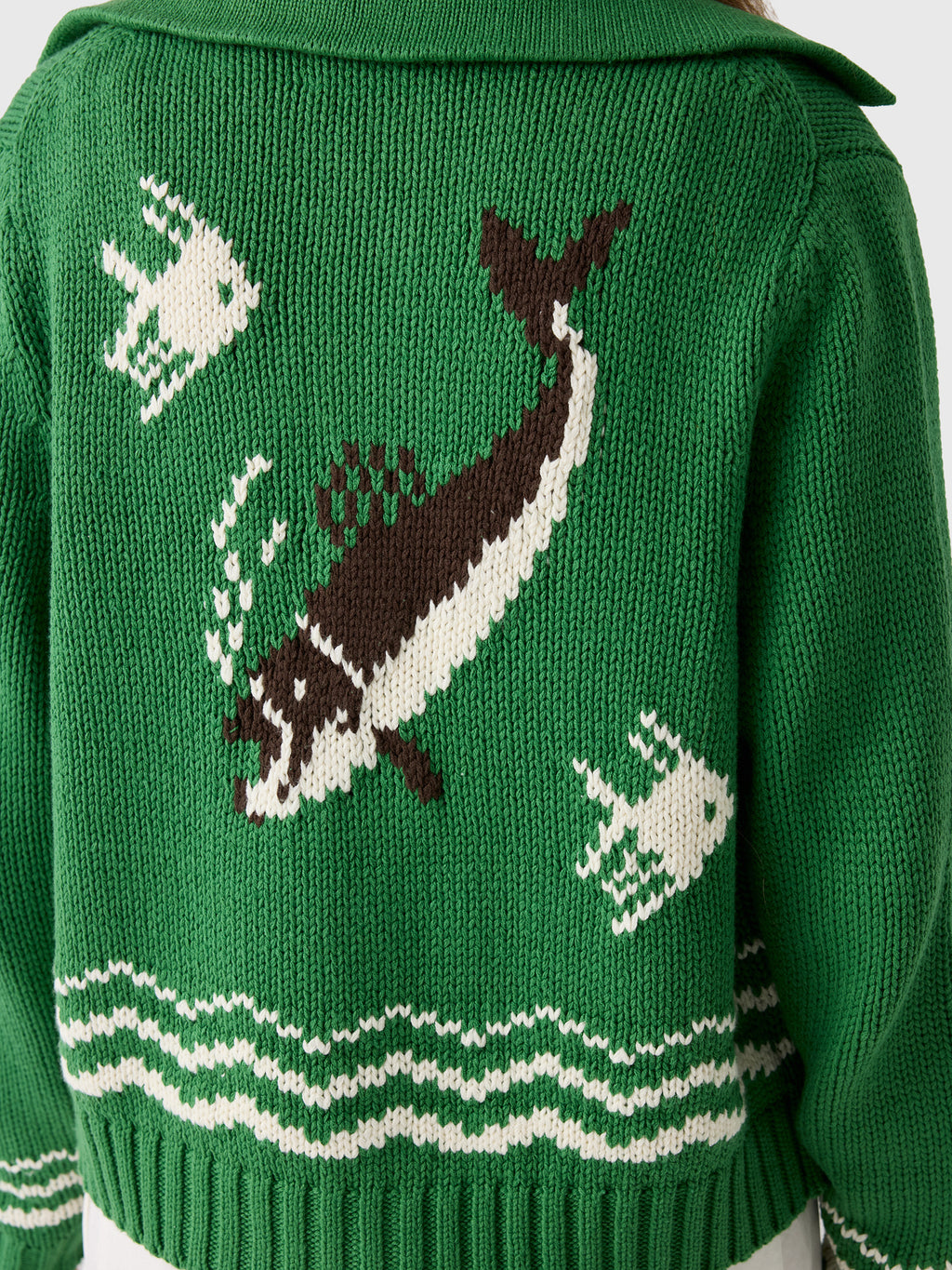 The Great Women's The Bass Cardigan - Saint Bernard