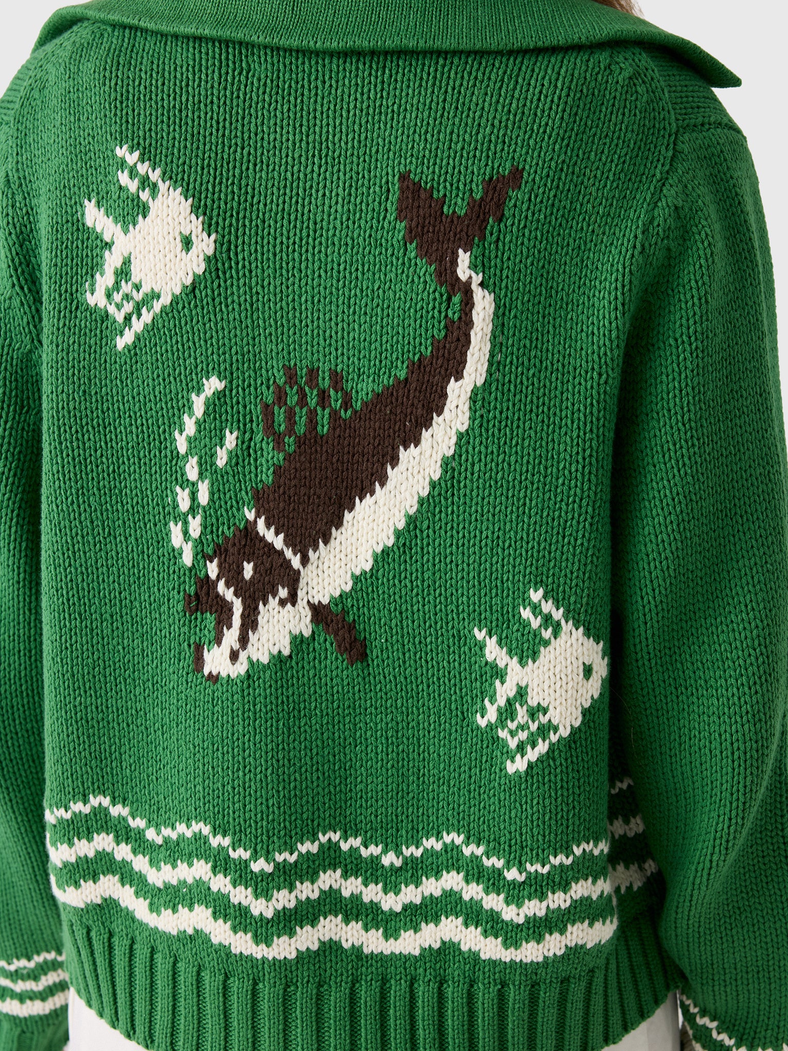 The Great Women's The Bass Cardigan - Saint Bernard
