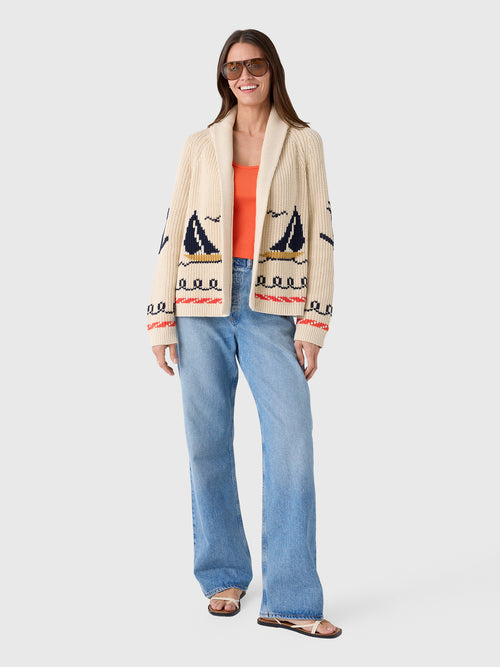 The Great Women's The Sailboat Lodge Cardigan