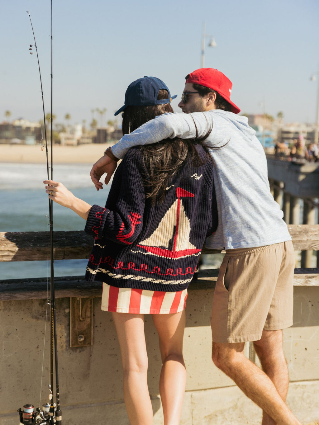 The Great Women's The Sailboat Lodge Cardigan - Saint Bernard