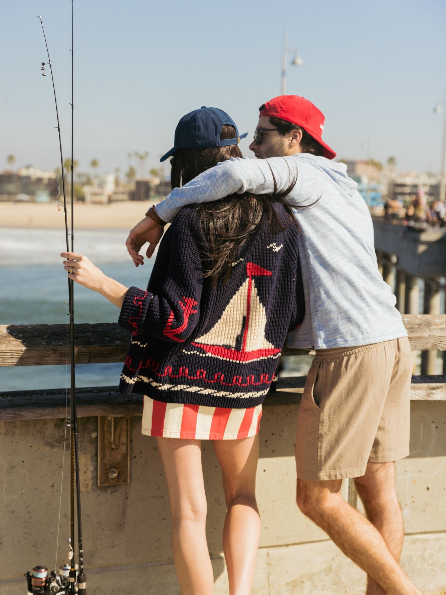 The Great Women's The Sailboat Lodge Cardigan - Saint Bernard