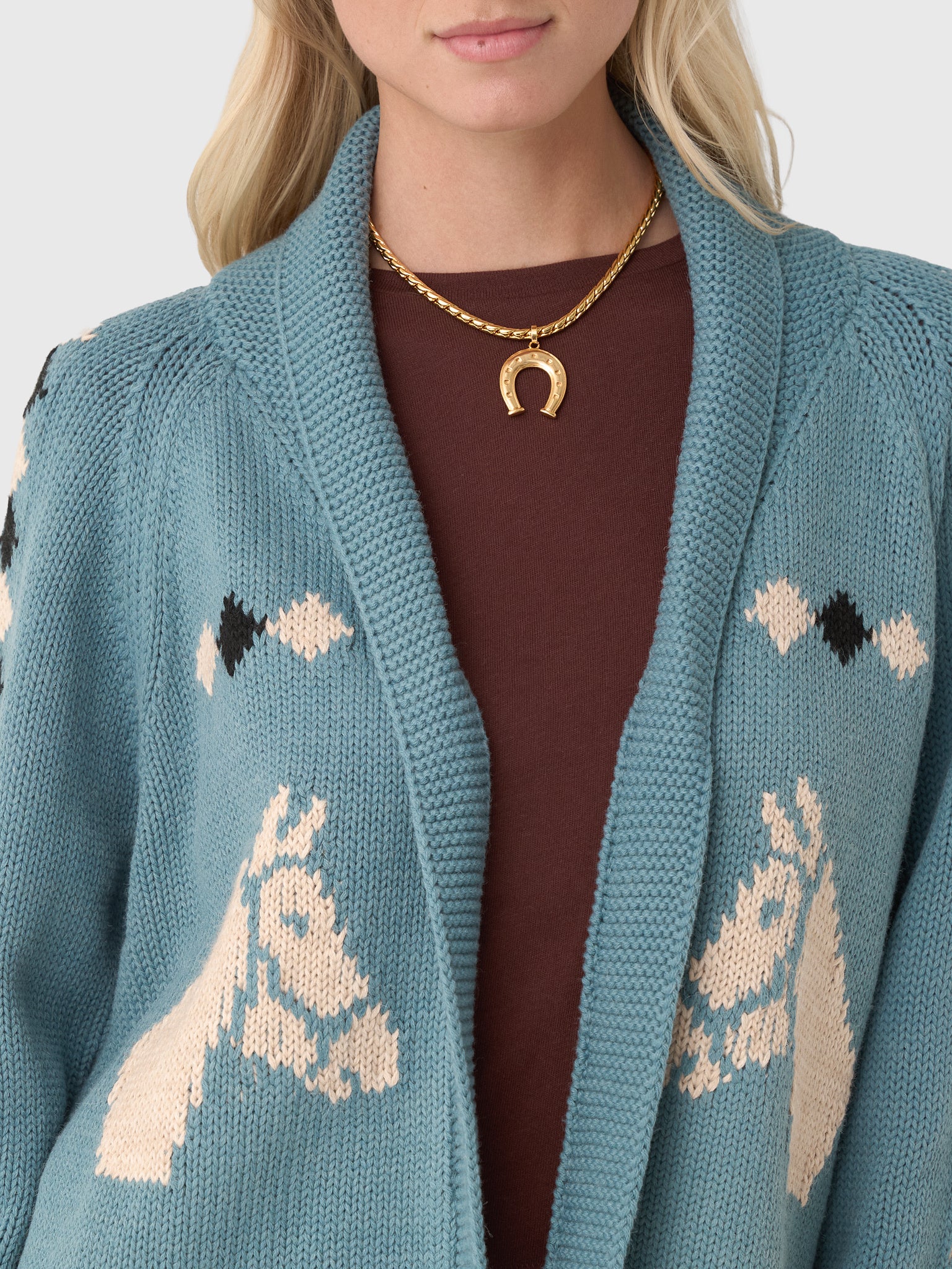 The Great Women's The Stable Lodge Cardigan - Saint Bernard