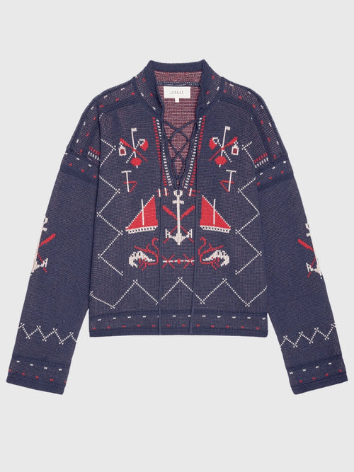 The Great Women's The Fisherman Laceup Pullover