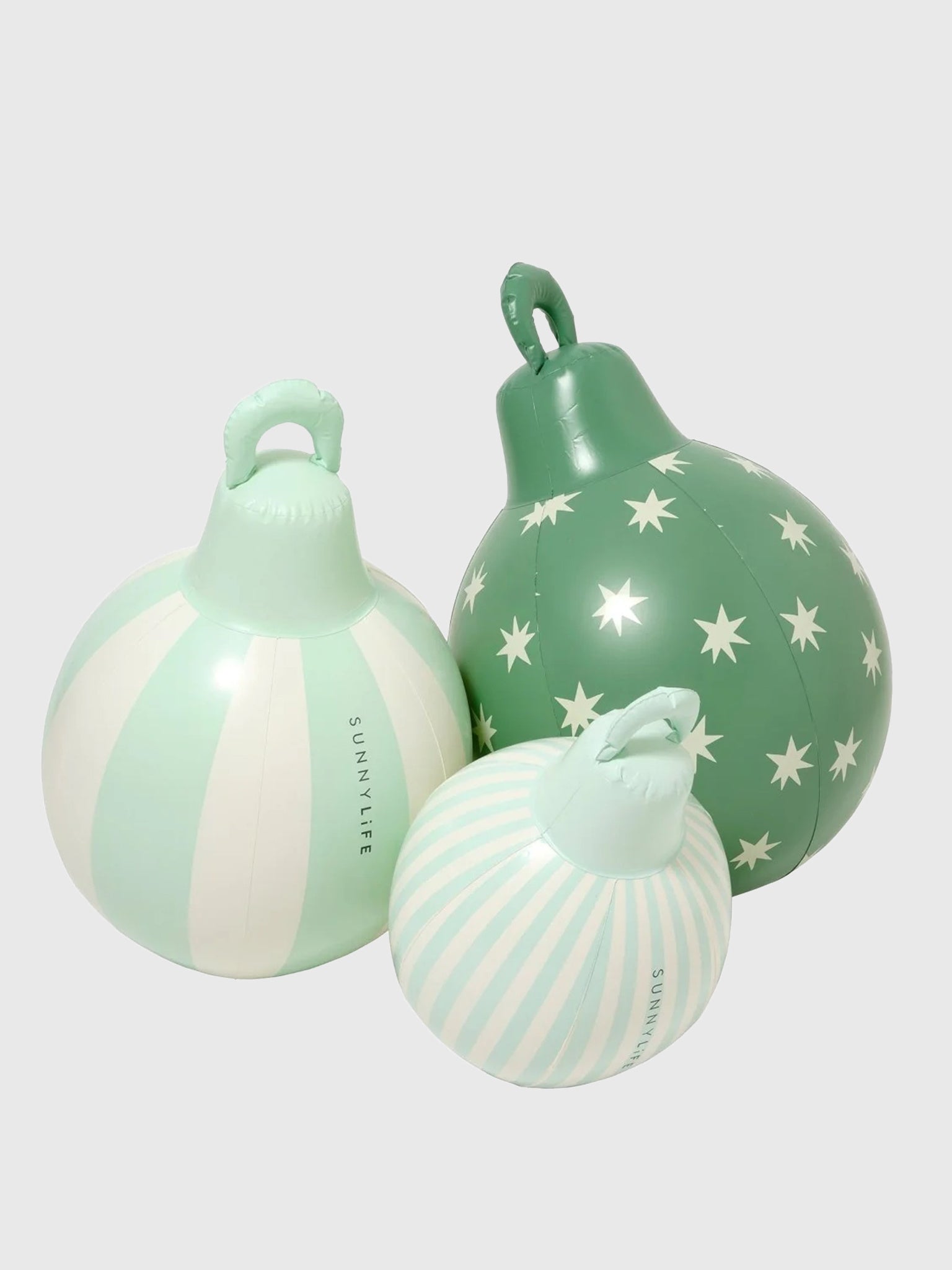 Sunnylife Light Up Inflatable Christmas Baubles Set