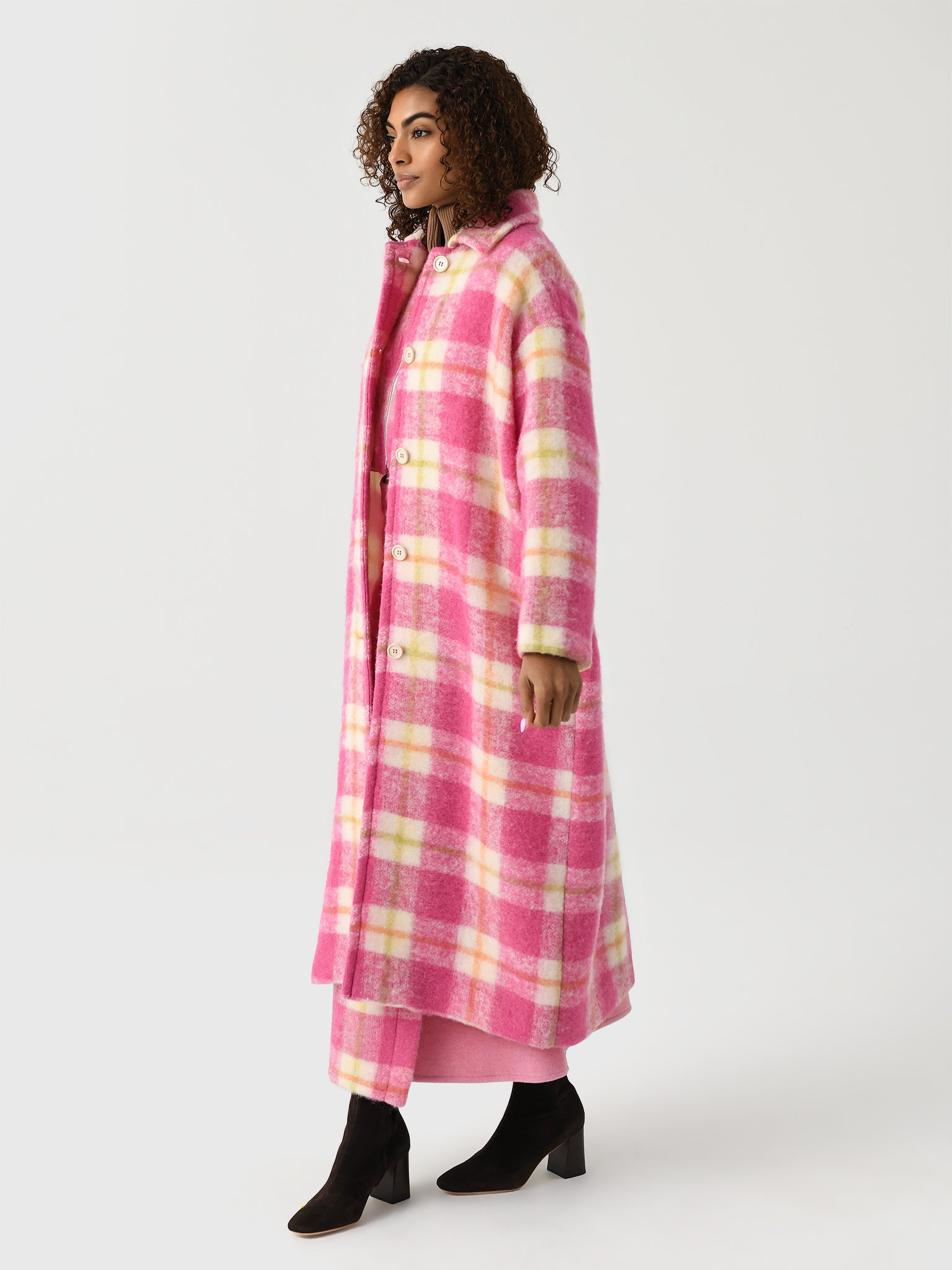 ニットコート PERVERZE blanket coat Felted Blanket Coat/Navy｜PERVERZE | パーバーズの公式オンラインストア