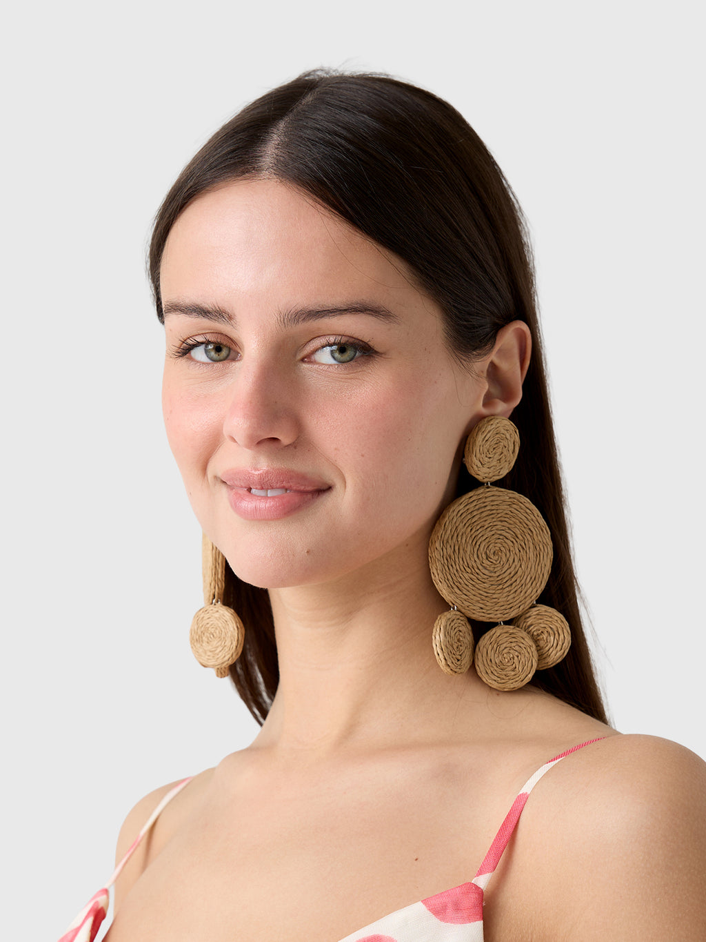 Simon Miller Raffia Deco Earrings - Saint Bernard