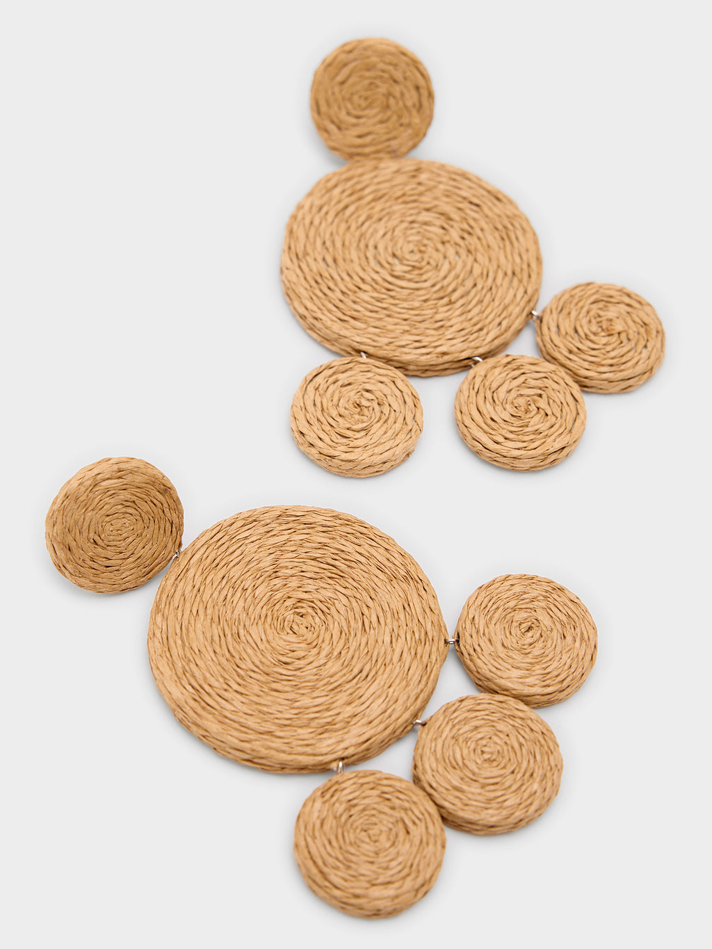 Simon Miller Raffia Deco Earrings - Saint Bernard