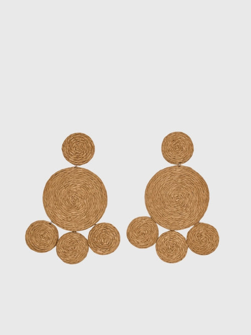 Simon Miller Raffia Deco Earrings