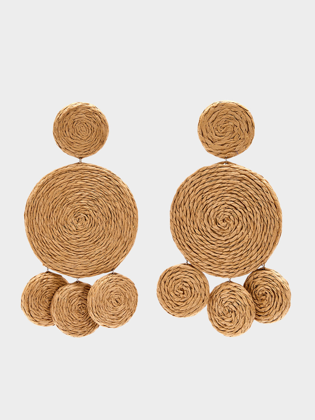 Simon Miller Raffia Deco Earrings - Saint Bernard