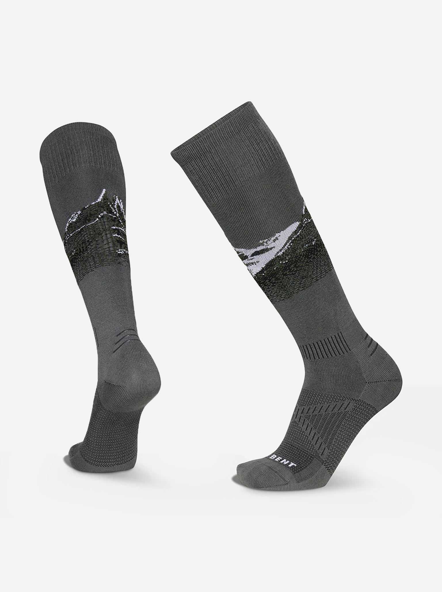 Le Bent Cody Townsend Pro Series Zero Cushion Snow Socks - Saint Bernard