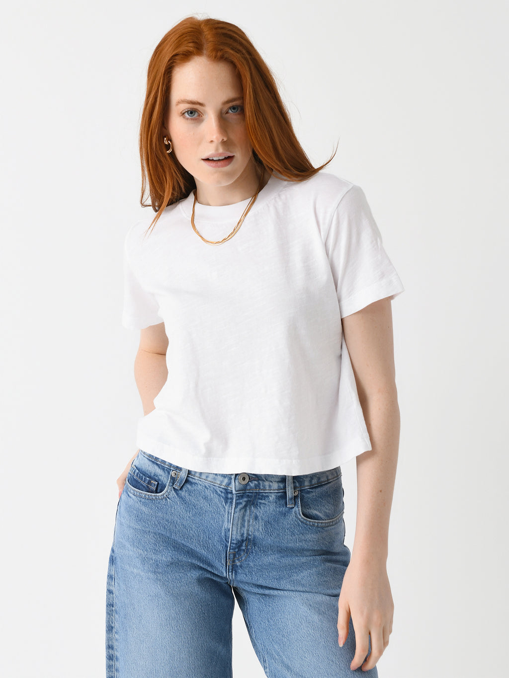 Velvet Women's Sabel Slub Tee - Saint Bernard
