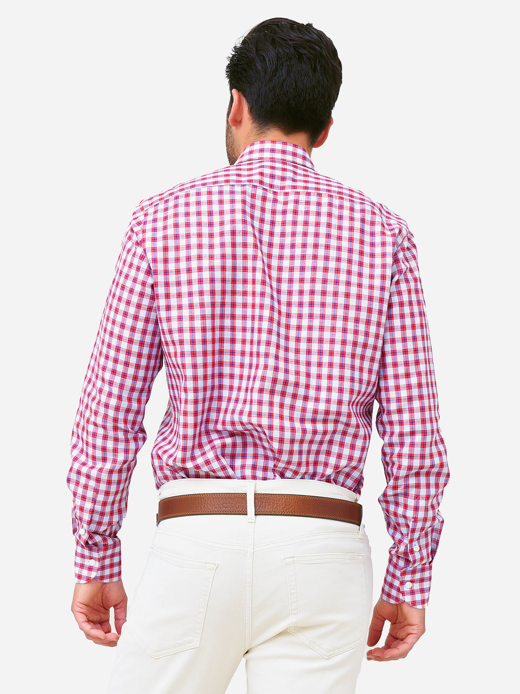 Maria Santangelo Men's Sailed Button-Down Shirt - Saint Bernard