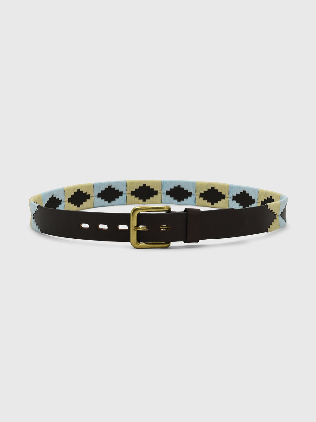 Santo Men's Embroidered Polo Belt