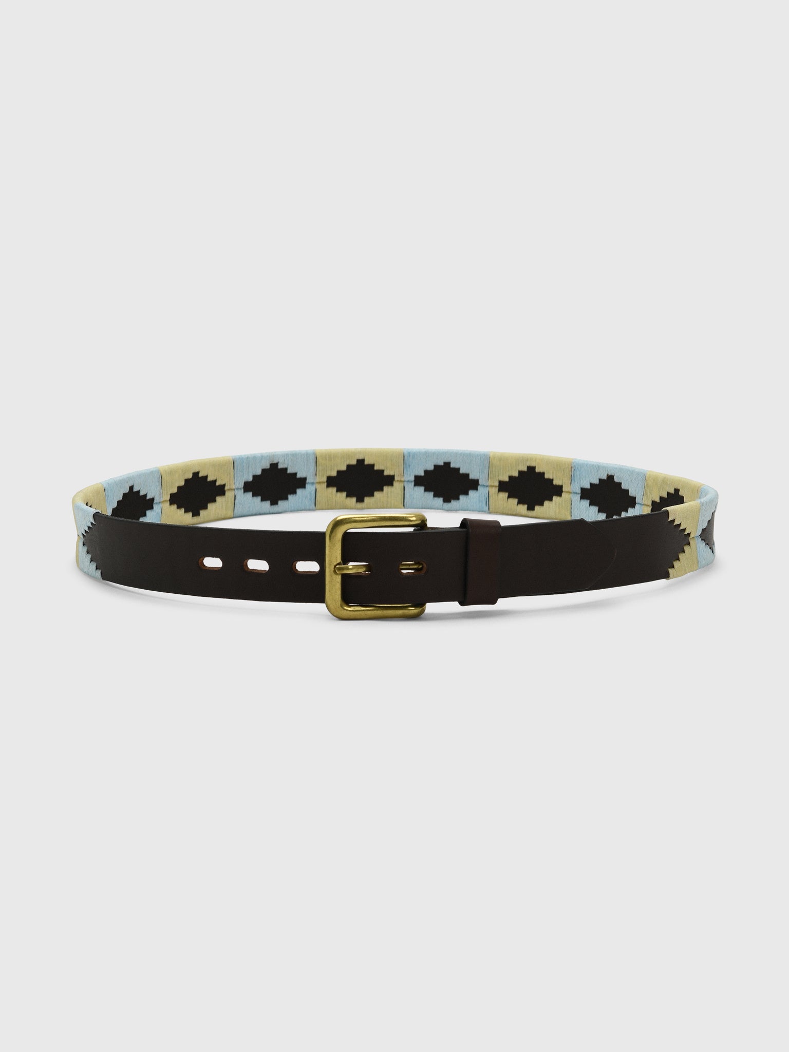Santo Men's Embroidered Polo Belt