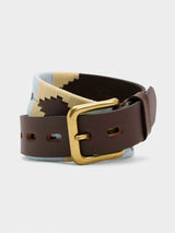 Santo Men's Embroidered Polo Belt - Saint Bernard